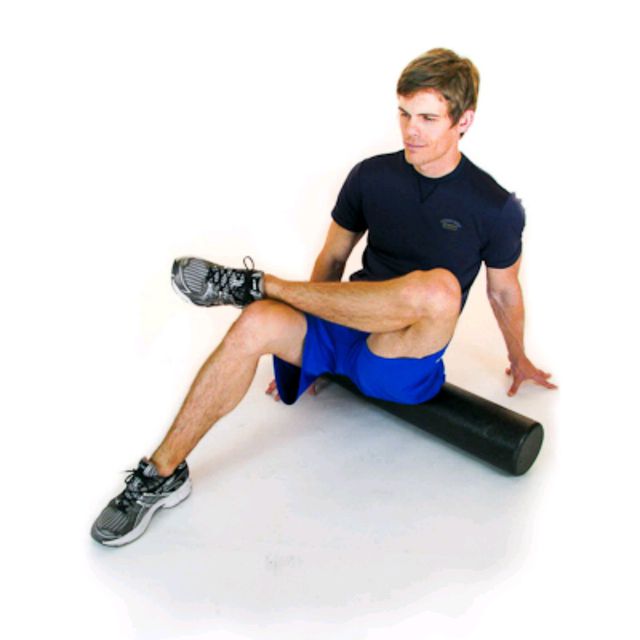 FOAM ROLL GLUTE PIRIFORMIS by Greg T. Exercise Howto Skimble