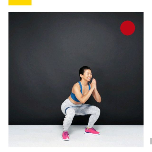 Banded Jump Squat Exercise Howto Workout Trainer by Skimble