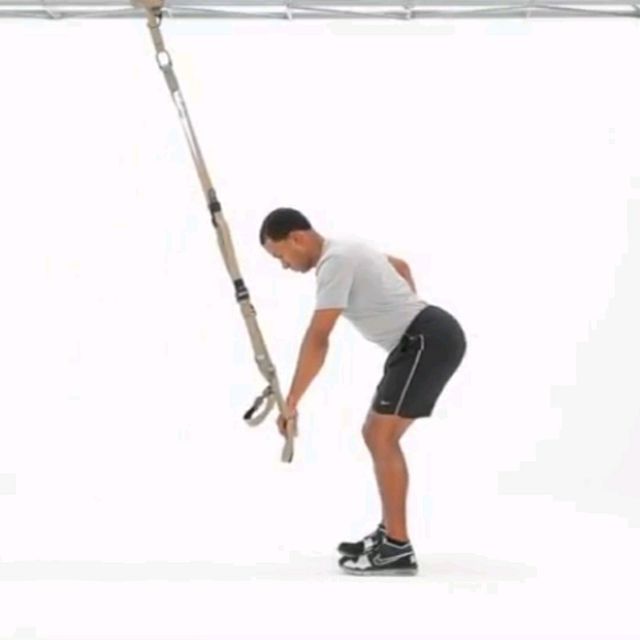 TRX Hinge (Single Arm) Lev2 Exercise Howto Skimble