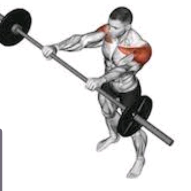 Forward Barbell Raises by David M. Exercise Howto Skimble