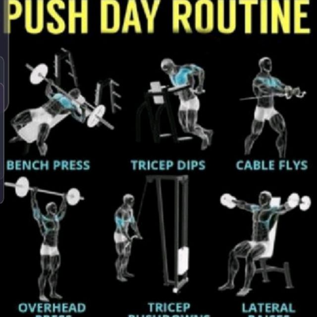 Push / Chest Shoulders Triceps A Workout Collection Skimble Workout