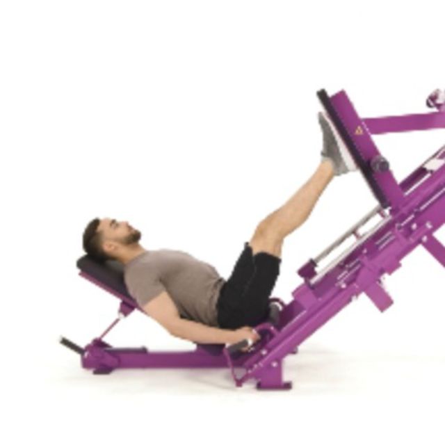 Linear Leg Press Exercise Howto Workout Trainer by Skimble