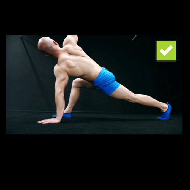 Lunge & Reach Exercise Howto Workout Trainer by Skimble