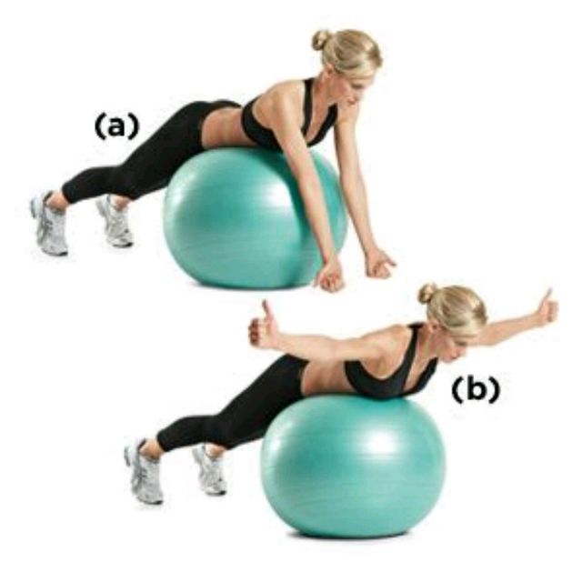 T Raise On Ball by Tanya M. Exercise Howto Skimble