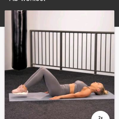 Toe Touch Crunch by Elena Plaxienco - Exercise How-to - Skimble