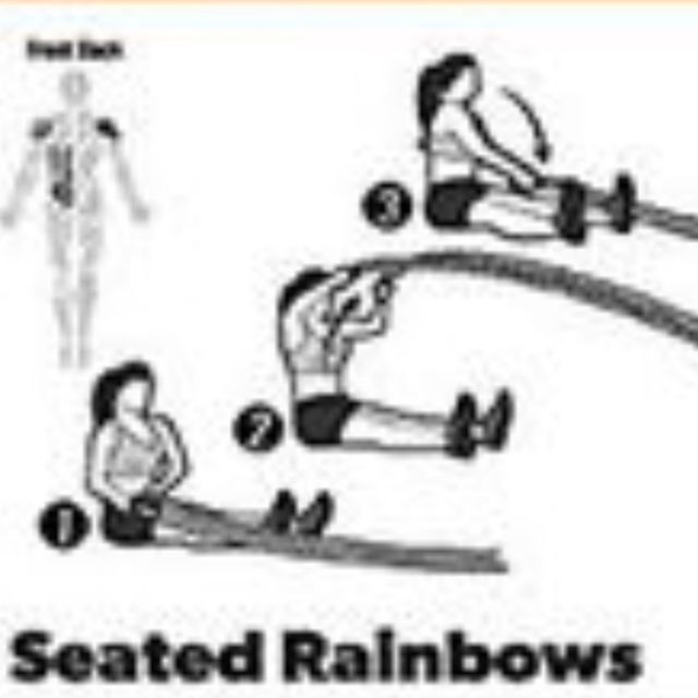 Seated Rainbows by Remzi Ozcan Exercise Howto Skimble