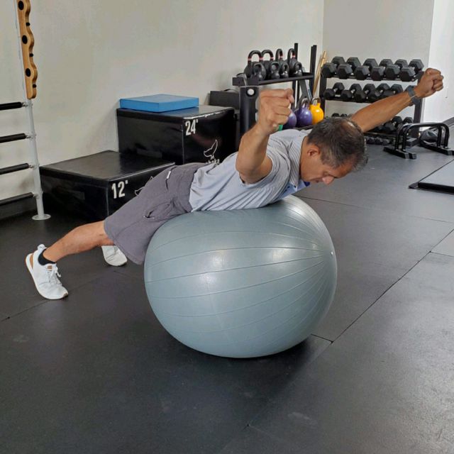 Stability Ball Ys by Juan Paolo Galvez Exercise Howto Skimble