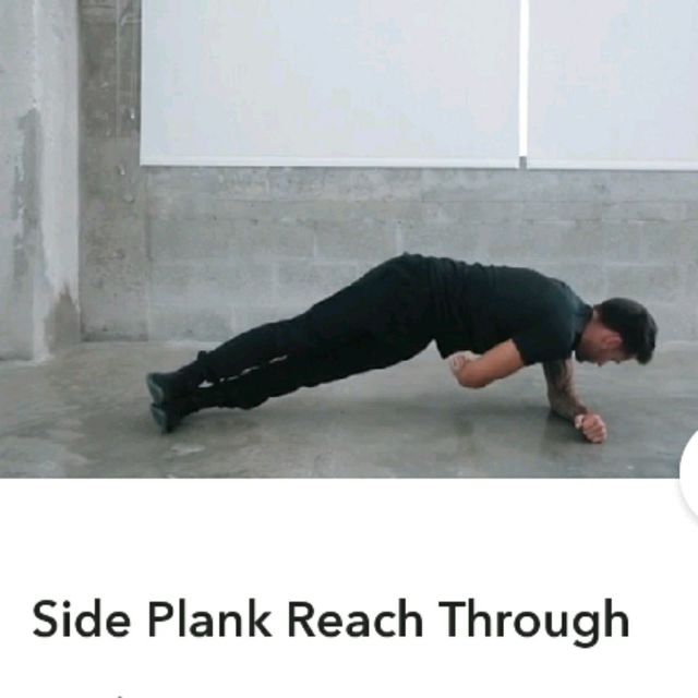 Side Plank Reach Through By Fernando Torres Ejercicio Cómo Hacerlo