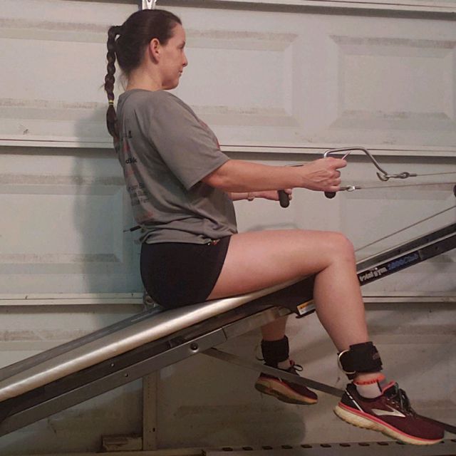 total gym rowing workout