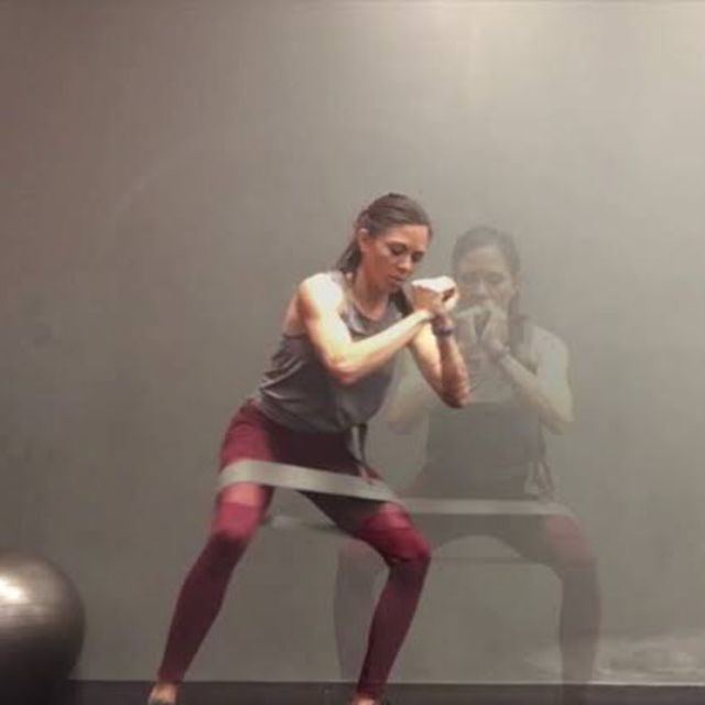 Forward/Backward Walking Squats With Band by Ami L. - Exercise How-to ...