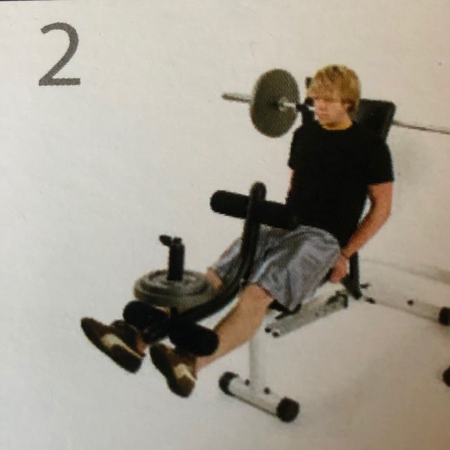 Leg Extension by Kim Ferdin Exercise Howto Skimble