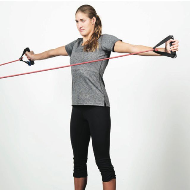 Stretch Cord Reverse T by Brian Fallon Exercise Howto Skimble