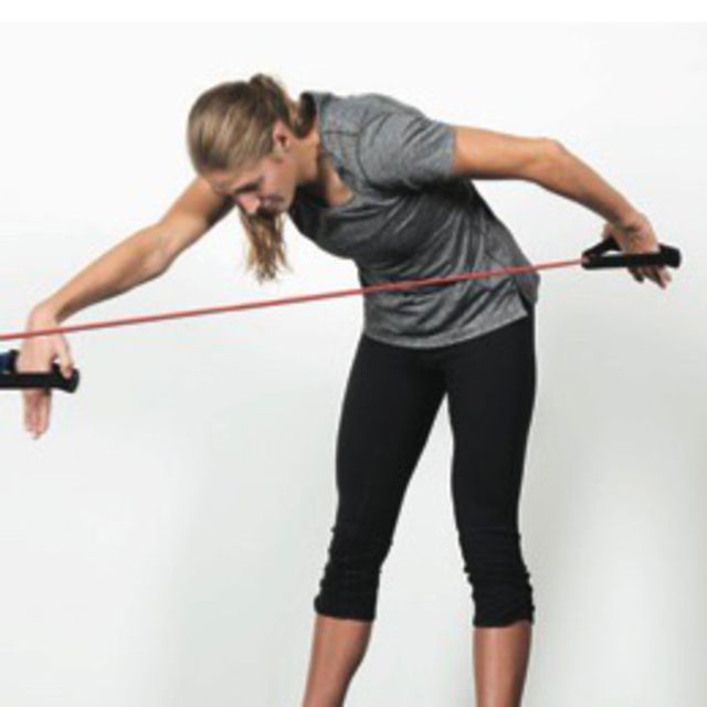 Stretch Cord Freestyle by Brian Fallon Exercise Howto Skimble