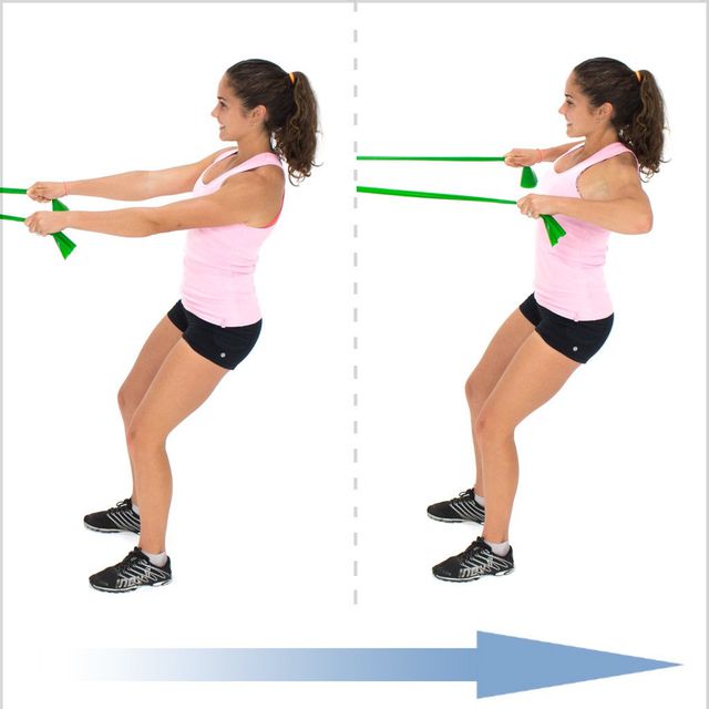 Stretch Cord Chest Rows by Brian Fallon Exercise Howto Skimble