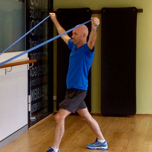 Stretch Cord Reverse Y by Brian Fallon Exercise Howto Skimble