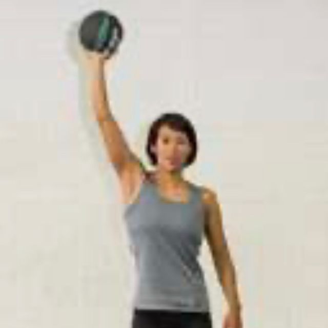 Right Arm Medicine Ball Slams by Brian Fallon Exercise Howto Skimble