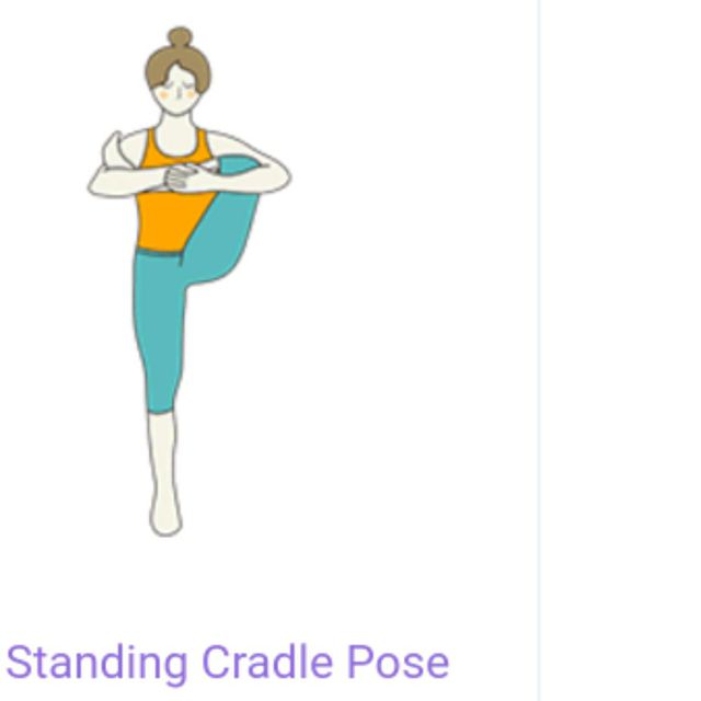 Standing Cradle Left by 𝔻𝕖𝕤𝕖𝕣𝕥 𝔽𝕠𝕩🦊 🌟 Exercise Howto Skimble