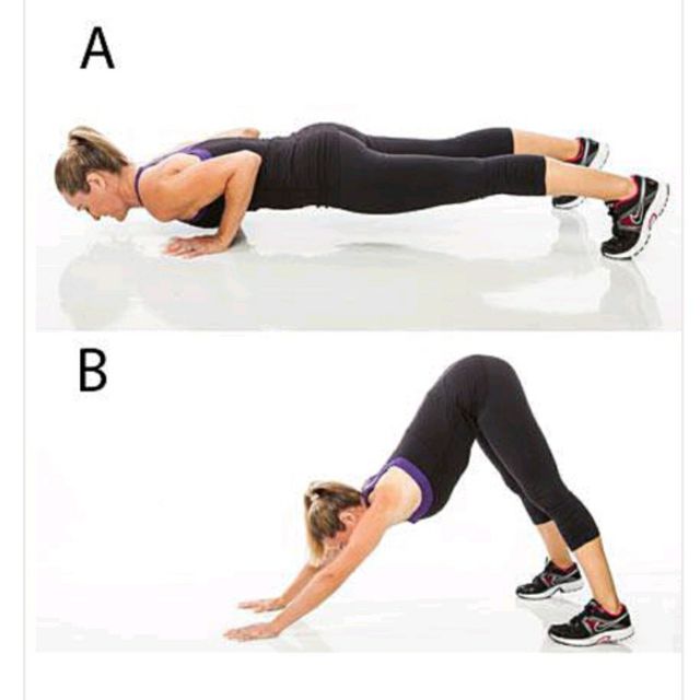Push Up To Pike by Melissa 🐝 Exercise Howto Skimble
