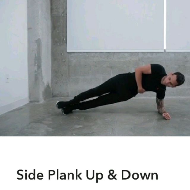 Side Plank UP & Down by Fernando Torres - Ejercicio Cómo hacerlo - Skimble