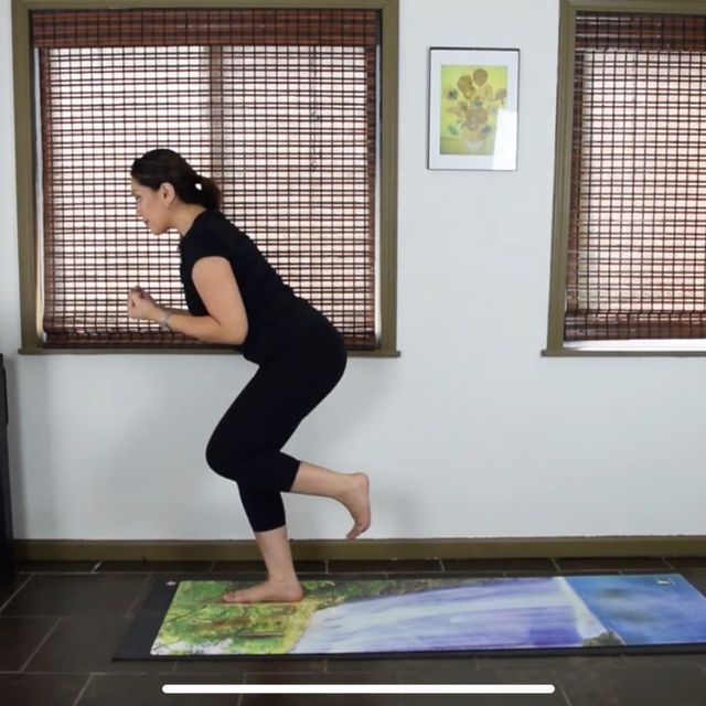 Chair Pose Leg Raises Exercise Howto Skimble