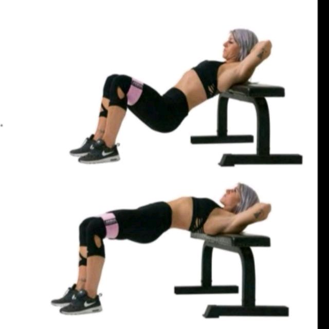 Banded Hip Thrust by Tanya M. Exercise Howto Skimble