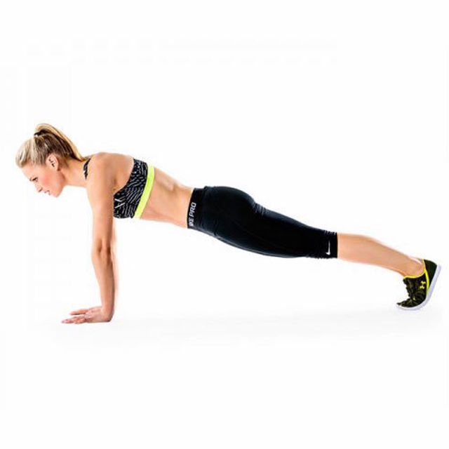 Plank Jacks Exercise Howto Workout Trainer by Skimble