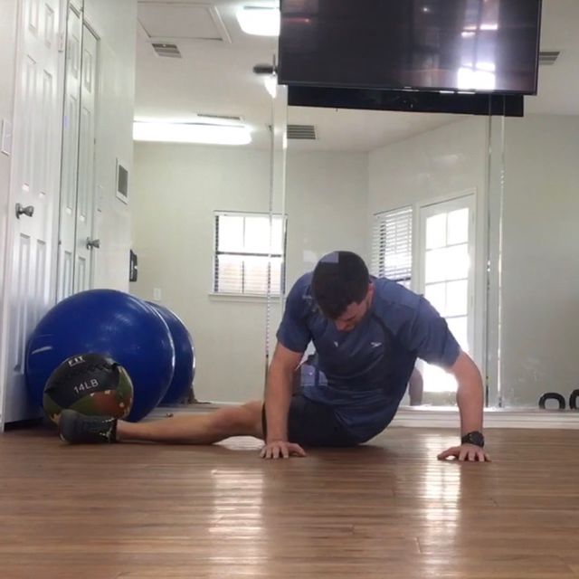 Plank w/ Leg Outs & Leg Unders by Brian Fallon - Exercise How-to - Skimble