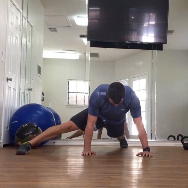 Plank w/ Leg Outs & Leg Unders by Brian Fallon - Exercise How-to - Skimble