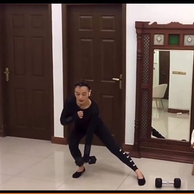 Lateral Lunges With Lateral Raise by Shaikh Sahab - Exercise How-to ...