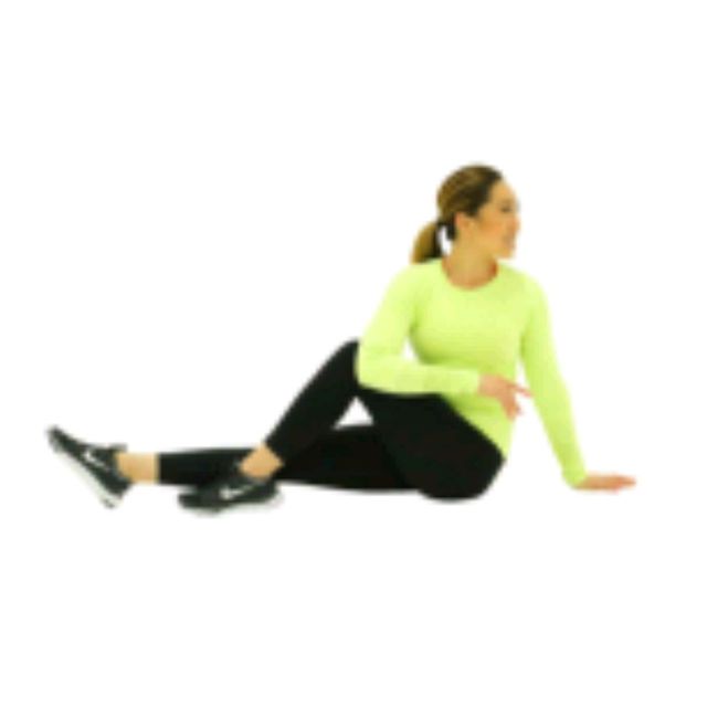 Seated Spinal Twist by Shew F. Exercise Howto Skimble