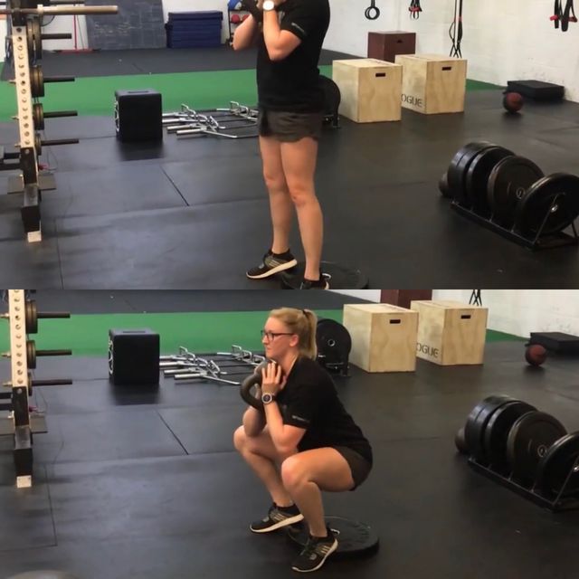 Elevated Squats by Lucy G. Exercise Howto Skimble