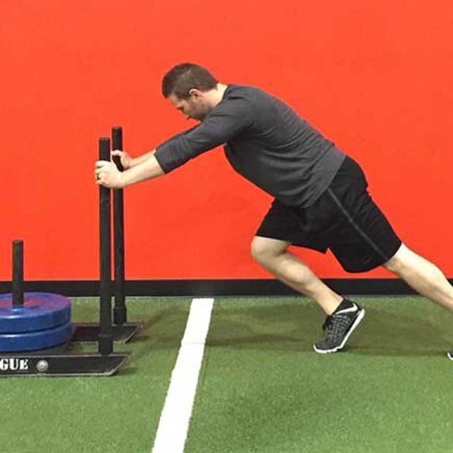 Sled Push by Connor Flynn Exercise Howto Skimble