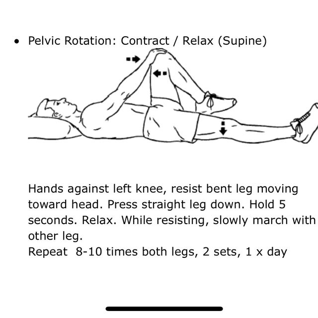 Pelvic Rotation by Angie Rosas Exercise Howto Skimble
