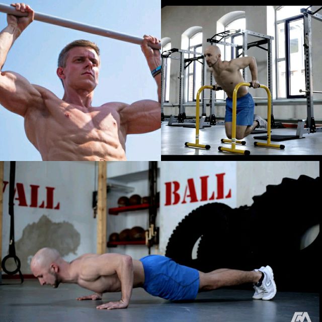 Push, Pull And Dip Free Moderate Workout by Alex 🌊. Skimble