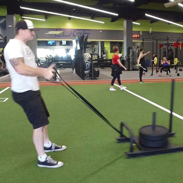 Sled Pull by Markus Rotter Exercise Howto Skimble