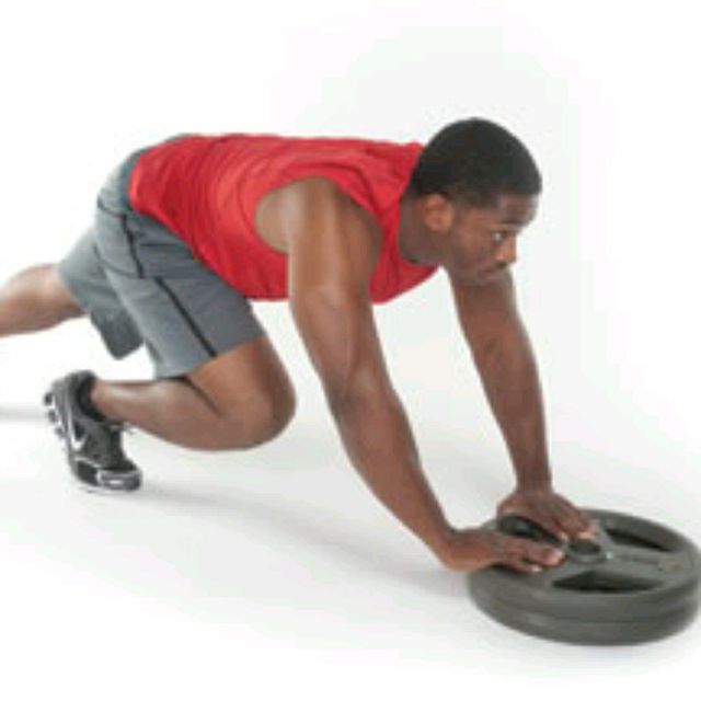 Plate Pushes by Daniel Lyle Exercise Howto Skimble