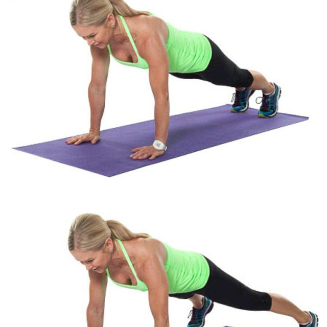 Plank Jacks by Daniel Lyle Exercise Howto Skimble