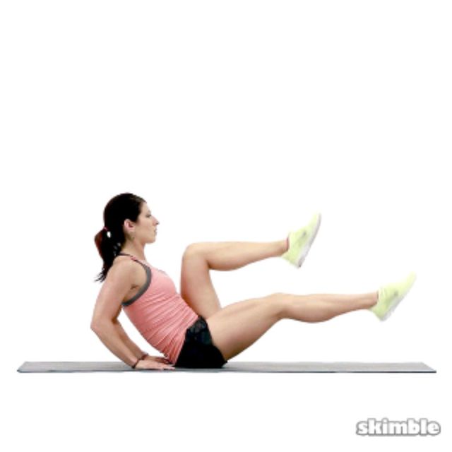 seated bicycle exercise
