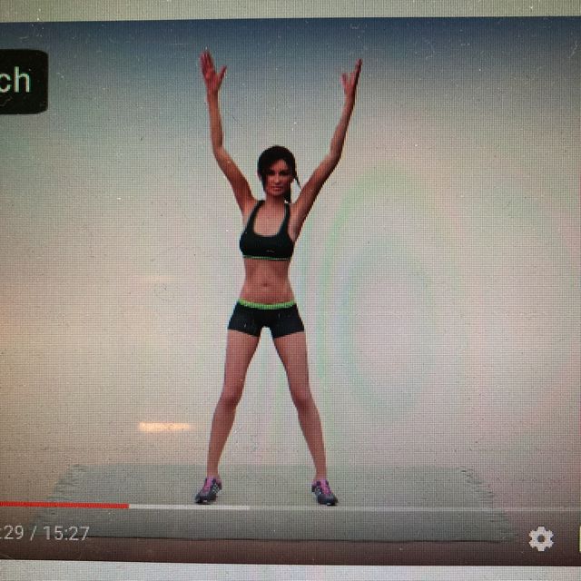 Arm Reach Exercise Howto Workout Trainer by Skimble