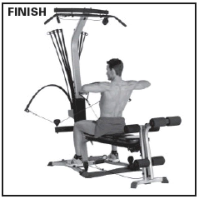 Bowflex Rows Bowflex Rear Deltoid Rows por Jamil Hoyes - Ejercicio Cómo hacerlo ...