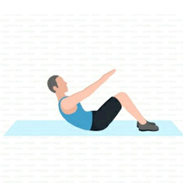 Abdominal Crunches Exercise Howto Workout Trainer by Skimble