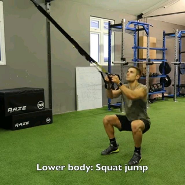 TRX Squat Jump by Craig C. Exercise Howto Skimble