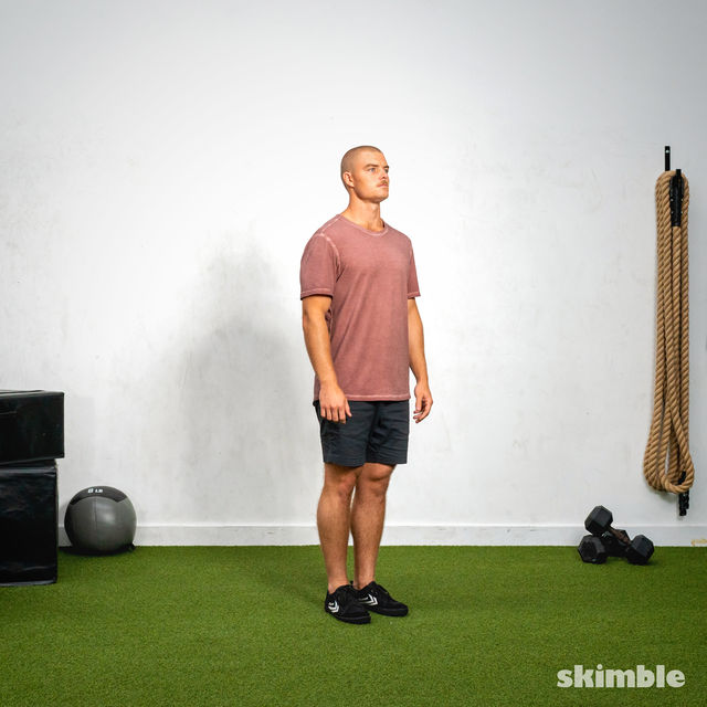 Pogo Hops Exercise Howto Skimble Workout Trainer