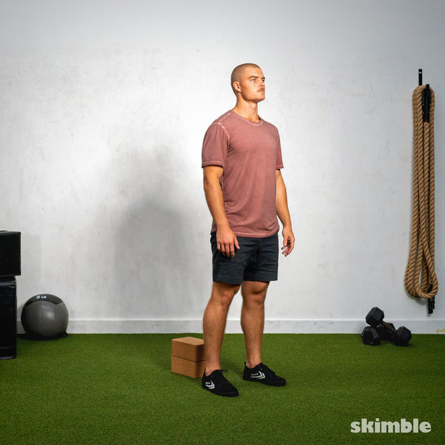 Shrimp Squats Exercise Howto Skimble Workout Trainer