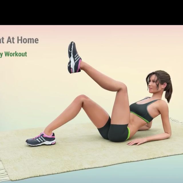 Toe Tap Leg Lifts by C F. Exercise Howto Skimble