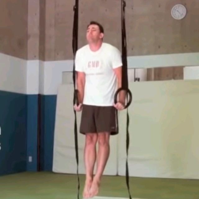 Shoulder Shrugs On Rings by Alex 🌊. Exercise Howto Skimble