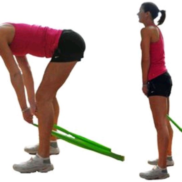 Band Pull Through by Silas Eisenback Exercise Howto Skimble