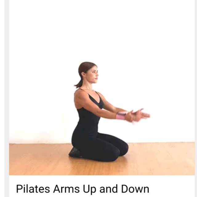 Pilates Arms Up & Down by Tanya M. - Exercise How-to - Skimble