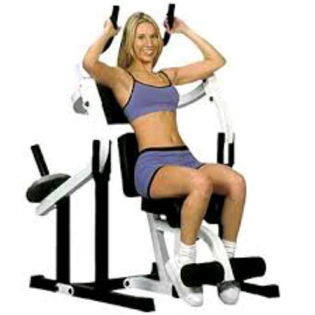 Abdominal Crunch Machine by Odin S. Exercise Howto Skimble