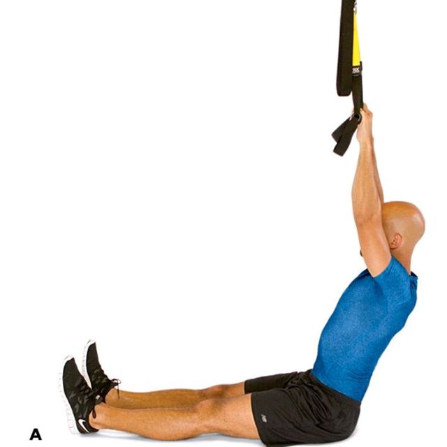 TRX pullups Exercise Howto Workout Trainer by Skimble